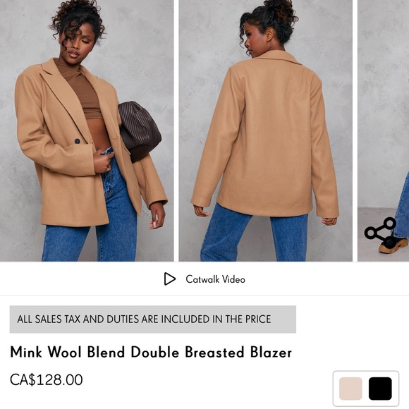 Plt wool blazer - Picture 3 of 3